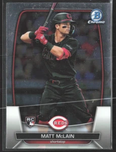 2023 Topps MLB Baseball Bowman Chrome No. 94 Matt McLain Rookie - Bild 1 von 2