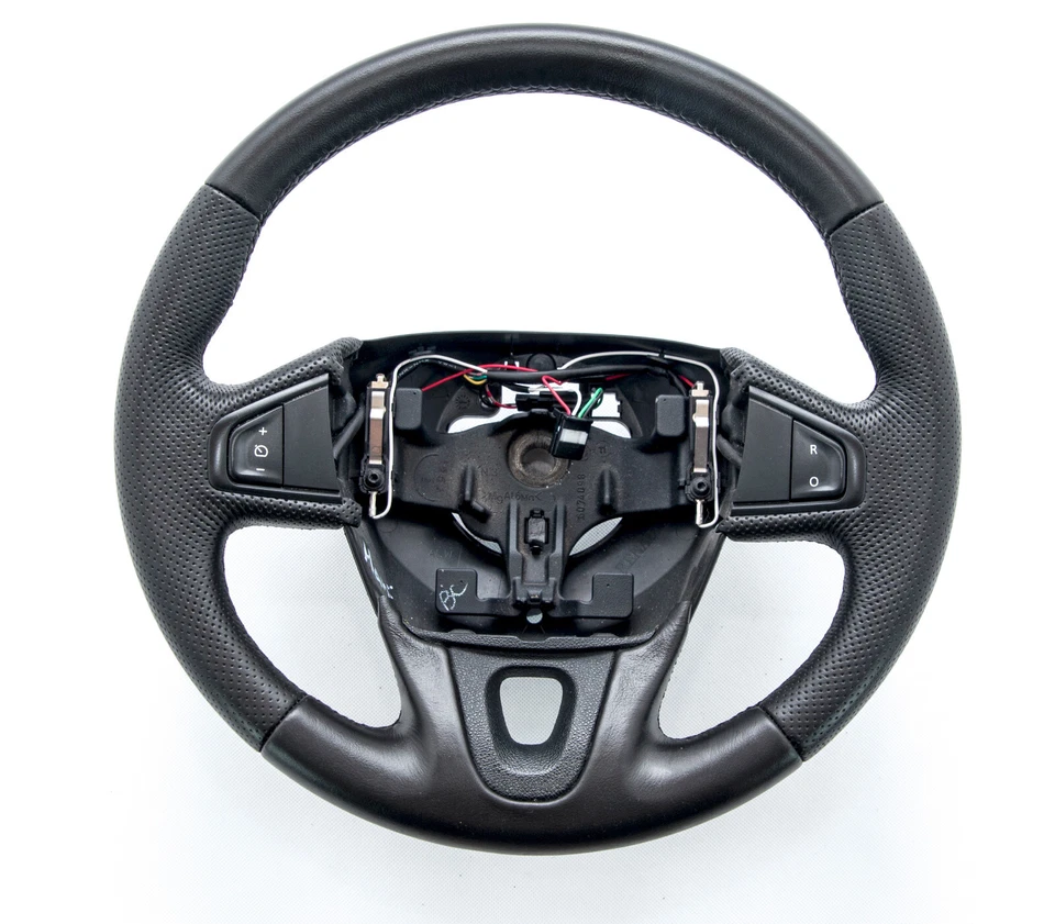 Steering Wheel Cover with Leather for Renault Kangoo 2 manufactured 2008-2021 New Leather - Image 1 of 4