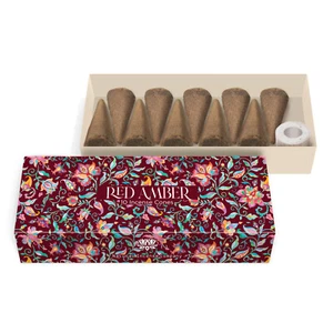 Red Amber Mini Coni, 10 coni con porta cono - Foto 1 di 1