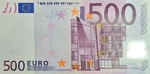 European Union - Germany, 500 Euro 2002, CIRCULATED, XF, Trichet, rare X02 - Picture 1 of 2