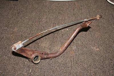 Yamaha HT1 1970 pedal de freno con resorte, varilla, ajustador Foto 1 de 2