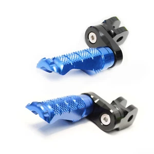 Blue R-FIGHT 25mm Riser Front Foot Pegs For R 1200 R 06-10 11 12 13 14 15 16 17 - Picture 1 of 6