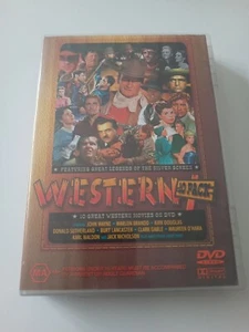 10 Movie value Pack DVD BOX SET: WESTERN Region ALL John Wayne Marlon Brando - Picture 1 of 6