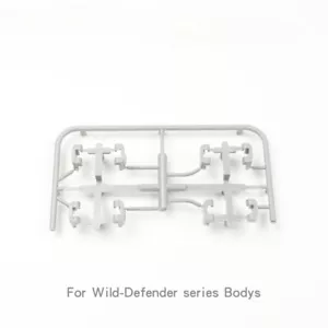 Door Hinge Buckle RC Car Body Parts Hinges for 1/10 RC Crawler Car Traxxas TRX4 - Picture 1 of 8