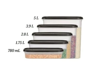 Tupperware Modular Mates 11-3/4 Cup Super Oval #3 Container & Black Seal New - Picture 1 of 7