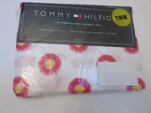 Tommy Hilfiger Lafayette Square Daisy Twin Flat Sheet - Picture 1 of 3