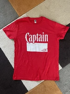 Captain Morgan T-shirt NEW Size L, Short Sleeve, Red - Picture 1 of 5