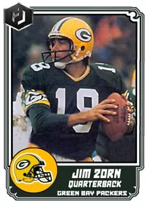 ACEO JIM ZORN GREEN BAY PACKERS CUSTOM HAND MADE ART CARD - Picture 1 of 2