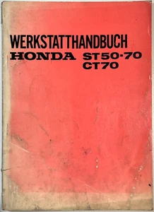 Manual De Taller Guía De Reparación Honda ST 70 ST 50 Dax - Imagen 1 de 3