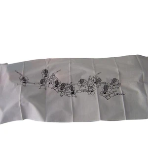 Pañuelo kenshi tenugui kendo de dibujos animados 100 % algodón tradicional japonés kendo - Imagen 1 de 1