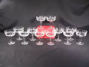 Lenox Charleston Champagne Tall Sherbet Glasses Set of 12 - Picture 1 of 17