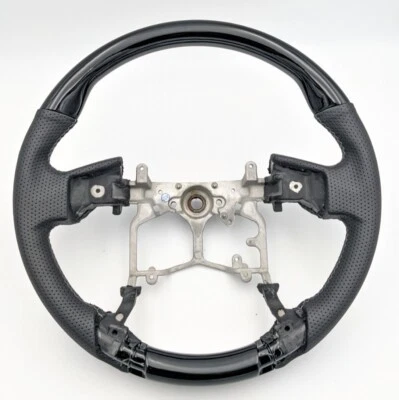 For 2014-2023 Toyota Tacoma Tundra TRD Piano Black Sports Steering wheel NEW - Image 1 of 4