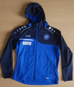FAST WIE NEU: KSC Karlsruher SC TRAININGSJACKE! JAKO VEREINS-Kollektion! Gr. M - Bild 1 von 5