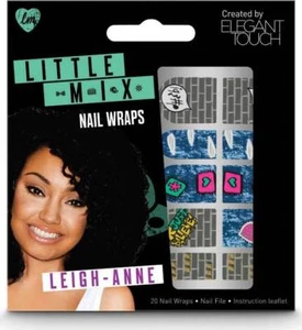 Elegant Touch Little Mix by Leigh Ann Nail Wraps FREE P&P - Picture 1 of 7