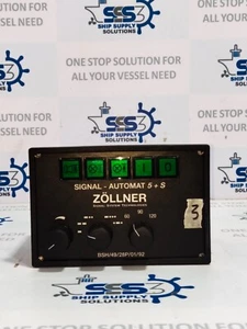 Zollner Signal-Automat 5+S BSH/49/28P/01/92 Programmed Signal Controller - Picture 1 of 8