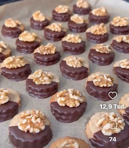 Leckere Nusskekse Selbstgemacht 1 Kg - Bild 1 von 2