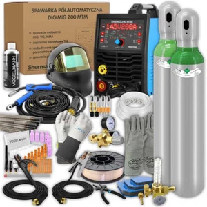Sherman DIGIMIG 200 MTM Welding Machine MIG MAG MMA TIG LIFT 200A - Set #7 - Picture 1 of 8