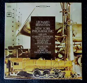 LEONARD BERNSTEIN, NEW YORK PHILHARMONIC-DEBUSSY, HONEGGER-STEREO-1966-SEALED LP - Picture 1 of 7
