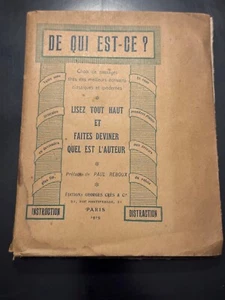 Wem gehört das? Auswahl an Passagen der besten klassischen Schriftsteller. 1919 - Bild 1 von 11