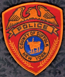 Suffolk County New York Police Shoulder Patch - Picture 1 of 2