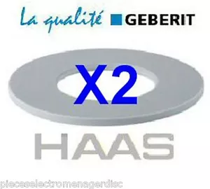 2 joints GEBERIT identic à 816.418 D63/32/3 mm pour cloche GEBERIT joint de WC - Foto 1 di 1
