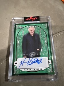 2023 Leaf Pop Century Decadence Harvey Keitel Green Auto /5