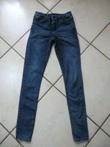 TOPSHOP leichte Jeans high waist mittelblau Gr. S 34 36 W25 L34 to fit - Bild 1 von 4