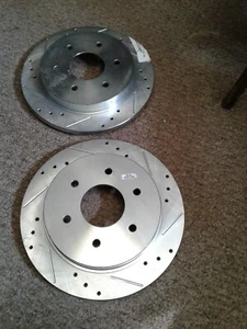 NEW PowerStop JBR994XL JRB994XR Brake Rotor (jew) - Foto 1 di 3