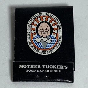 Vintage MOTHER TUCKER'S Food Experience Marketplace Matchbook, Unstruck - Picture 1 of 4