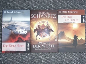 Richard SCHWARTZ: - Das Erste Horn - Das Auge der Wüste - Der Herr der Puppen - - Bild 1 von 3