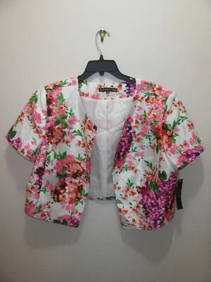 CHAQUETA BLAZER PRESTON & YORK AURELIA ABIERTA FLORAL SHORTCAKE / DALIA TALLA 18 Foto 1 de 3