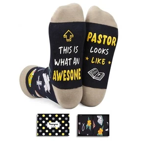 Christian Gifts Ideas Socks - Funny Christian Gifts Pastor Appreciation Gifts... - Picture 1 of 4