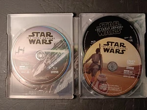 STAR WARS THE FORCE AWAKENS Steelbook DVD BLU-RAY MOVIE - Picture 1 of 2