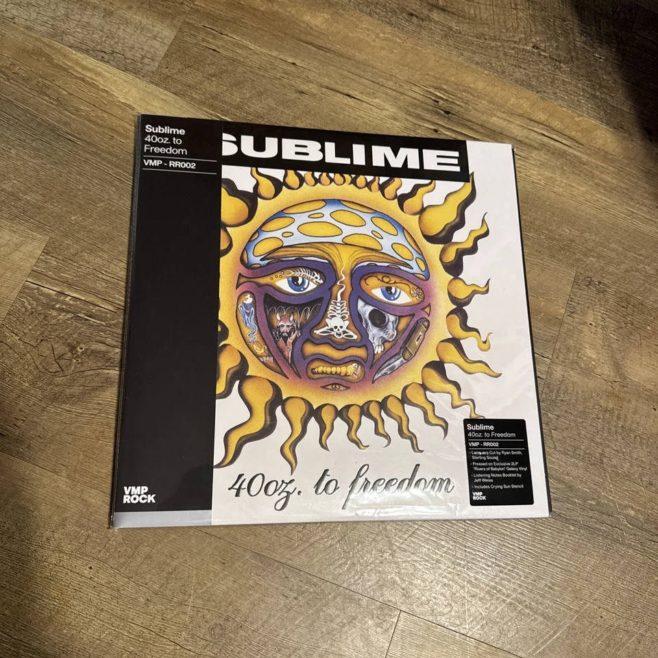 Sublime 40oz To Freedom 2 LP Blue Galaxy Vinyl Me Please VMP RR002 - Image 1 of 1