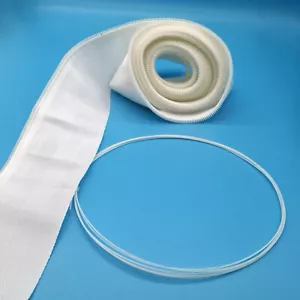 Alligator Staple Lacing 40" with Nylon Covered Steel Cable Pin For Food Conveyor - Bild 1 von 7