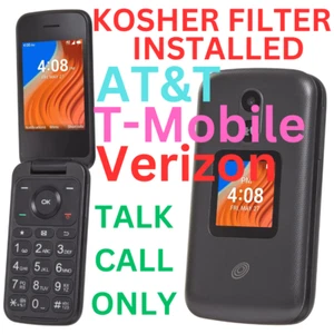 NEW UNLOCKED TCL FLIP 2 GSM LTE KOSHER FILTER, TALK/CALL, ATT TMobile Verizon - Picture 1 of 12