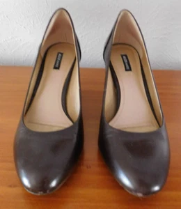 Alex Marie JOY201 Damen-Lederpumps schokoladenfarbene Größe 8M - Bild 1 von 7