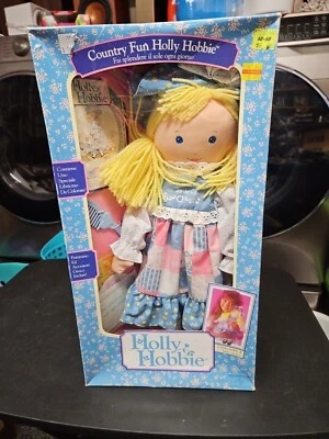 Vtg Holly Hobby Country Fun Doll Original Mattel 1989 New Accessories - Image 1 of 3