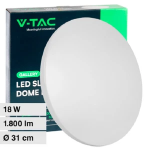 V-TAC VT-8418 PLAFONIERA LED 18W CAMBIA COLORE 3IN1 FORMA CIRCOLARE OPACA - Foto 1 di 7