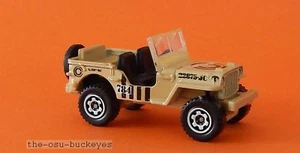 2010 Matchbox Loose 1943 Jeep Willy's Tan 22875-JC Brand New Combine Shipping - Picture 1 of 1