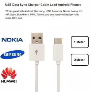 Per Samsung S8 S9+ Note9 A5 S22 S21 Caricatore Dati Tipo C Veloce Cavo di Ricarica USB - Foto 1 di 14