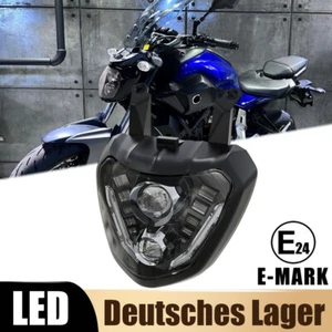E24 LED Scheinwerfer DRL Hi/Lo Strahl Für Yamaha MT07 FZ07 MT-07 FZ-07 2014-2017 - Bild 1 von 12