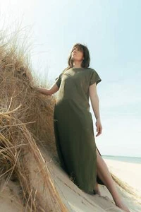 Kairo Kleid in Moos - Bild 1 von 9