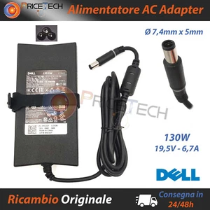 Alimentatore Originale DELL 130W 19.5V per Precision M4500, M2800, 15 (3510) - Foto 1 di 1