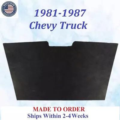 NUEVO 1981-1987 Chevrolet Truck CAPUCHA AISLAMIENTO GRIS/NEGRO REM #CTK-HIN-050 Foto 1 de 3