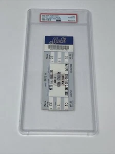 2008 NY New York Mets Last Final Game At Shea Stadium Ticket PSA AUTHENTICATED - Picture 1 of 5