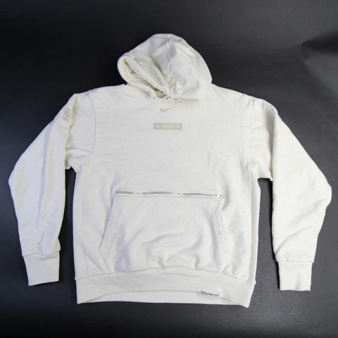 Memphis Grizzlies Nike NBA Authentics Sweatshirt Men's Cream Used Cover