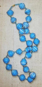 Afrikanisches Recyclingpapier Halskette Choker Afrika jnpl31 - Bild 1 von 2