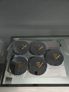 Cadillac Chrome Center Caps Set Of 5 - Picture 1 of 7