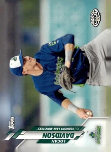 Topps Pro 2020 debut #PD-110 Logan Davidson Vermont Lake Monsters - Imagen 1 de 2